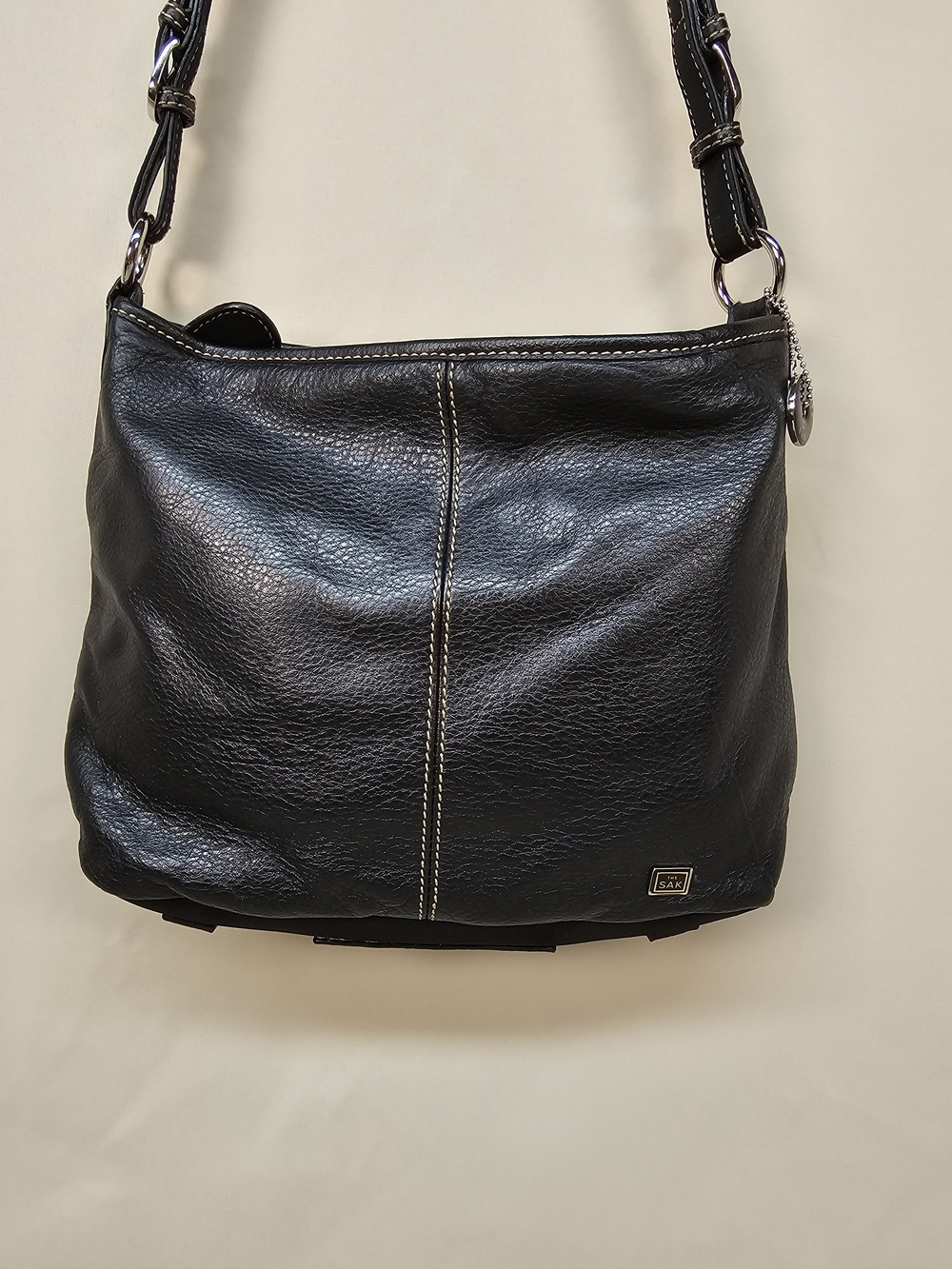 The Sak Leather Crossbody Bag - Black - Picture 3 of 15
